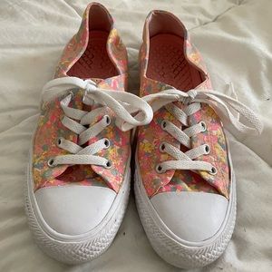 Womens floral Converse